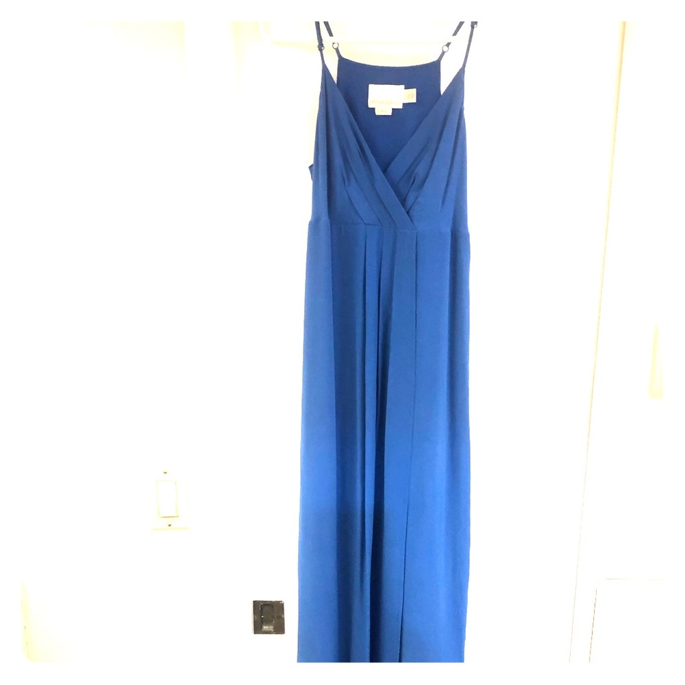 Beautiful blue silk dress